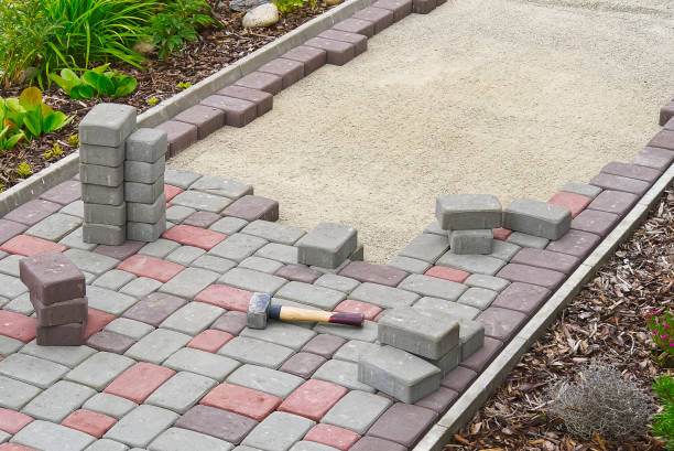 Permeable Paver Driveway in Elwood, NY